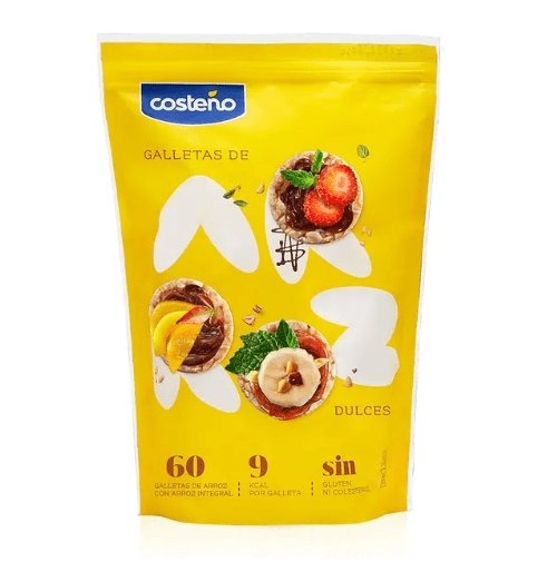 Alternative view of Rice Crackers Gluten Free