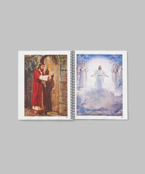 Alternative view of Gospel art book