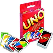 Uno card game