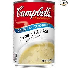 Campbells Cream of chicken