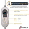 Electric heating blanket 160 X 120 CM - Image 2