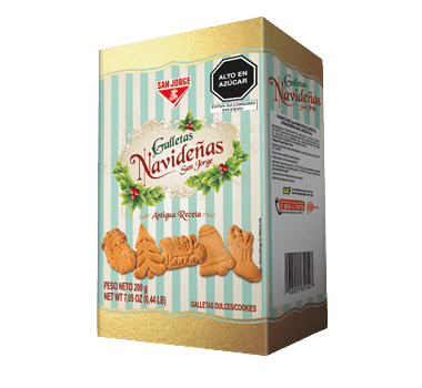 CHRISTMAS COOKIES SAN JORGE X 200G