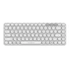 Teraware bluetooth wireless keyboard, multi-device, battery operated, white