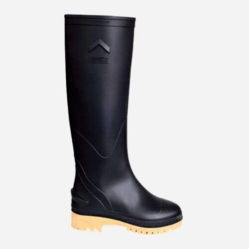 Black Pvc Rain Boot