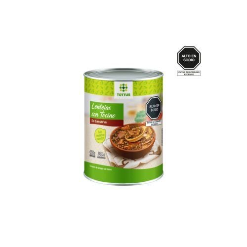 Lentils with bacon Tottus 425 grams