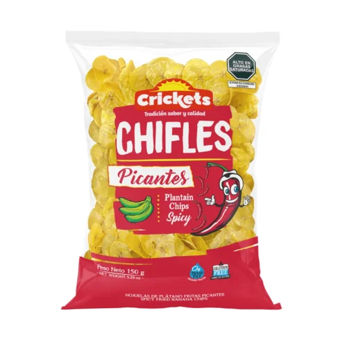 Spicy Cricket Chifles 150 gr