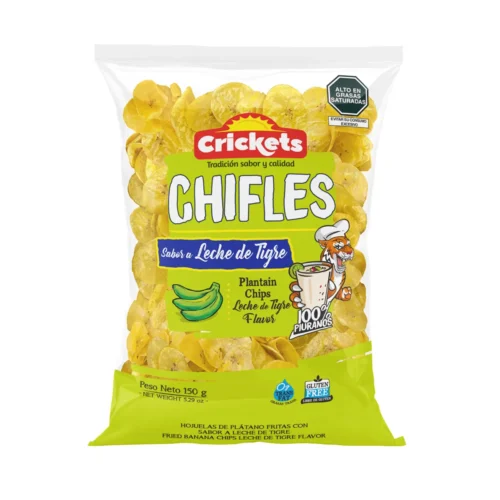 Chifles Crickets Leche de Tigre 150 gr