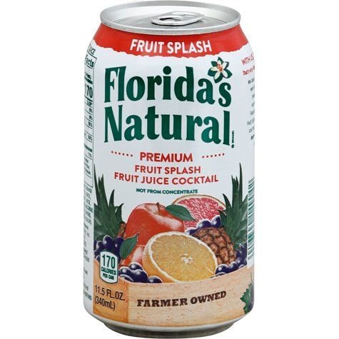 Florida Natural Fruit Splash 11.5oz