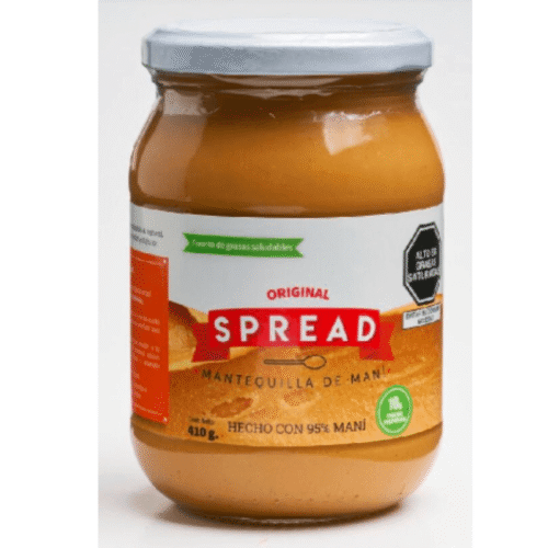 SPREAD MANTEQUILLA DE MANI 410GR