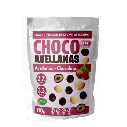 CHOCO HAZELNUTS KETO KAUSANA 120GR