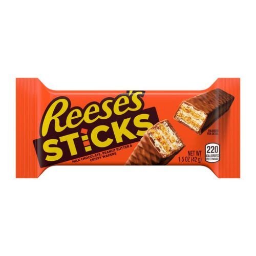 REESE'S STICKS Milk Chocolate Peanut Butter Candy Bars, 1.5 oz