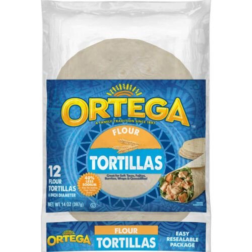 Flour Tortillas 12u
