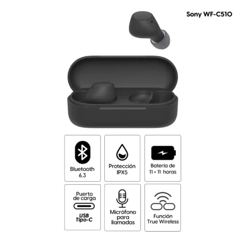 Alternative view of Audífonos Bluetooth True Wireless Sony WF-C510