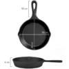 Cast Iron Skillet 20 cm - Image 2
