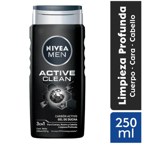 Nivea Men Active Clean Shower Gel 250ml