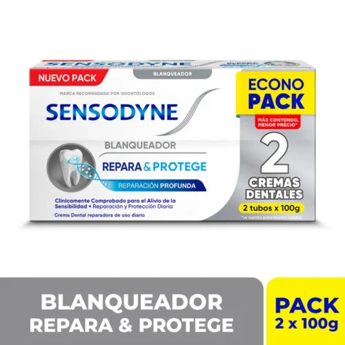 Twopack Sensodyne Whitening Toothpaste Repairs and Protects 100g