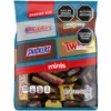 Assorted mini chocolates: 3 Musketeers + Milky Way + Snickers + Twix