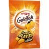 Goldfish crackers with extra sharp cheddar flavor, 2.45 oz. package.