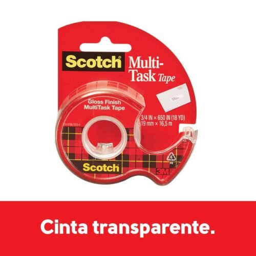 3M Scotch Multitask Tape, 19 mm x 16.5 m, with Dispenser